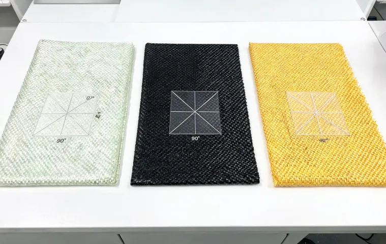 Composite textile reinforcement layup